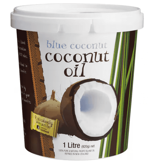 blue coconut oil