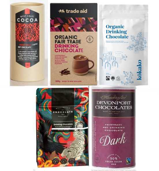 hot chocolate mixes as discussed below