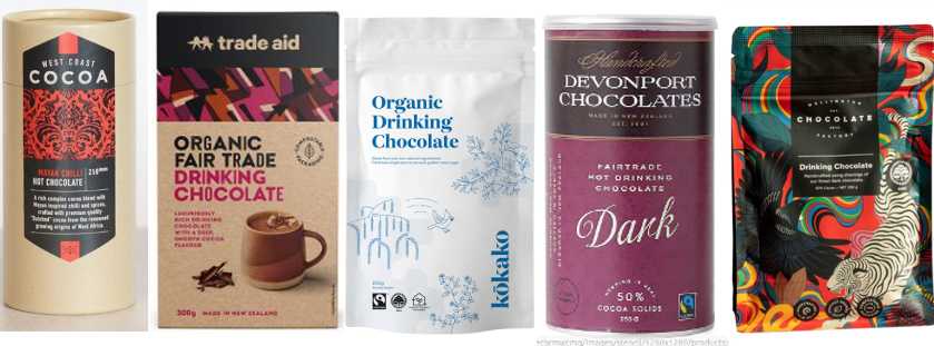 hot chocolate mixes as discussed below