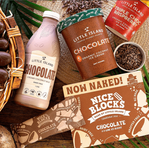 Little Island chocolate milk, ice cream and Nice Blocks