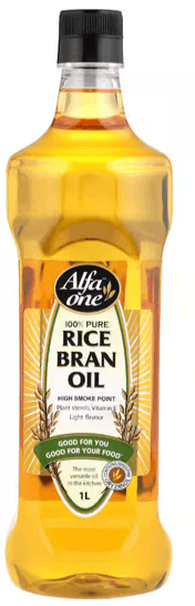 alfa one rice bran oil