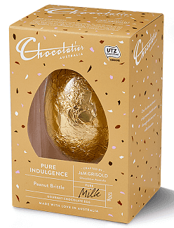 Chocolatier Peanut Brittle Egg