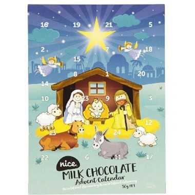 Nice Nativity Advent Calendar 