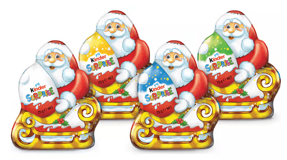 kinder surprise santas 2024