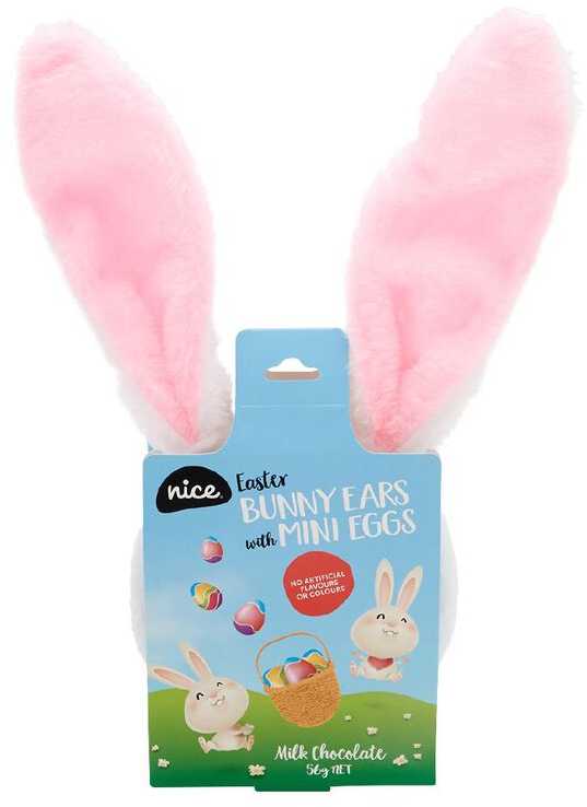 nice bunny ears mini eggs