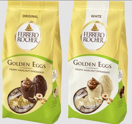 Ferrero Rocher Golden Eggs Milk