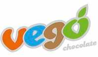 vego logo.  Has the letters 'VEGO' is orange, blue, brown and green respectively