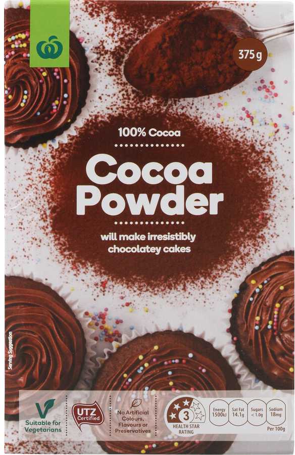 Countdown cocoa powder