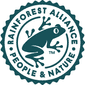 logo for the Rainforest Alliance