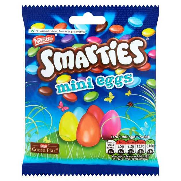 Smarties Mini Egg Bag